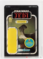 STAR WARS: REVENGE OF THE JEDI - HAMMERHEAD PROOF CARD AFA 80 NM.