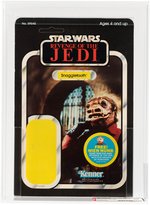 STAR WARS: REVENGE OF THE JEDI - SNAGGLETOOTH PROOF CARD AFA 80 NM.