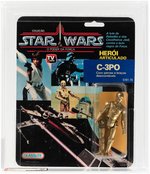 GLASSLITE STAR WARS: POWER OF THE FORCE - C-3PO AFA 60 EX.