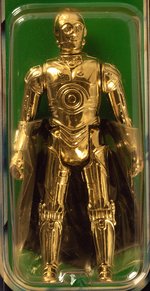 STAR WARS: THE POWER OF THE FORCE - C-3PO (REMOVABLE LIMBS) 92 BACK AFA 85 Y-NM+.