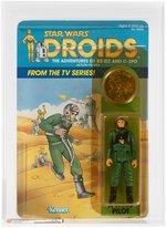 STAR WARS: DROIDS - A-WING PILOT AFA 75 Y-EX+/NM.