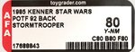 STAR WARS: POWER OF THE FORCE - STORMTROOPER 92 BACK AFA 80 Y-NM.