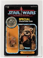 STAR WARS: POWER OF THE FORCE - WICKET W. WARRICK 92 BACK AFA 75+ Y-EX+/NM.