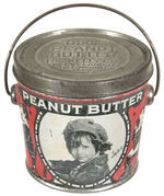 CHARLIE CHAPLIN CO-STAR JACKIE COOGAN PEANUT BUTTER TIN.