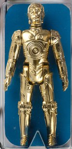 STAR WARS - SEE-THREEPIO (C-3PO) 12 BACK-C AFA 70+ EX+ (ALTERNATE HEAD & TAKARA STICKER).