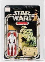 STAR WARS - STORMTROOPER 12 BACK-C AFA 75 EX+/NM (TAKARA STICKER).