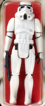 STAR WARS - STORMTROOPER 12 BACK-C AFA 75 EX+/NM (TAKARA STICKER).