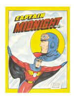 CAPTAIN MIDNIGHT ORIGINAL ART BY SHELDON MOLDOFF.