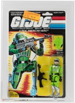 G.I. JOE: A REAL AMERICAN HERO - SCI FI SERIES 5/36 BACK AFA 80 NM.