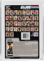 G.I. JOE: A REAL AMERICAN HERO - FALCON SERIES 6/34 BACK AFA 85 NM+.