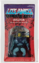 MASTERS OF THE UNIVERSE MEXICO - SKELETOR SERIES 1/10 BACK AFA 80+ NM.