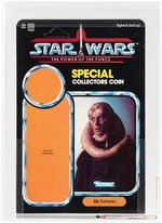 STAR WARS: POWER OF THE FORCE - BIB FORTUNA 92 BACK PROOF CARD AFA 85+ NM+.