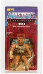 TEST SAMPLE MASTERS OF THE UNIVERSE - FISTO SERIES 3 AFA 60 Y-EX.