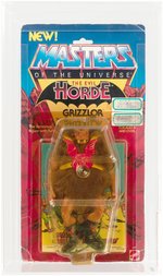 TEST SAMPLE MASTERS OF THE UNIVERSE - GRIZZLOR SERIES 4 QUALITY CONTROL SIGN-OFF AFA 70+ Y-EX+.