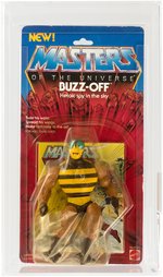 TEST SAMPLE MASTERS OF THE UNIVERSE - BUZZ-OFF SERIES 3 AFA 70 Y-EX+.