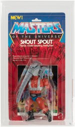 TEST SAMPLE MASTERS OF THE UNIVERSE - SNOUT SPOUT SERIES 5 AFA 70+ Y-EX+.