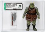 STAR WARS: RETURN OF THE JEDI - LOOSE ACTION FIGURE/HK GAMORREAN GUARD AFA 75 EX+/NM.