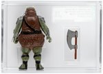 STAR WARS: RETURN OF THE JEDI - LOOSE ACTION FIGURE/HK GAMORREAN GUARD AFA 75 EX+/NM.