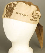 "DAVY CROCKETT" FABRIC COONSKIN CAP BANK PREMIUM.