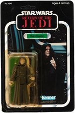 "STAR WARS: RETURN OF THE JEDI" EMPEROR 77 BACK-A CARD.