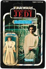 "STAR WARS: RETURN OF THE JEDI" PRINCESS LEIA ORGANA 77 BACK-A CARD.