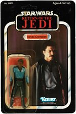 "STAR WARS: RETURN OF THE JEDI" LANDO CALRISSIAN 77 BACK-A CARD.