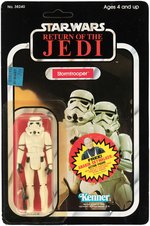 "STAR WARS: RETURN OF THE JEDI" STORMTROOPER 79 BACK-B CARD.