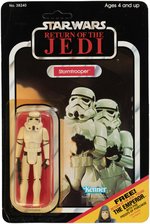 "STAR WARS: RETURN OF THE JEDI" STORMTROOPER 65 BACK-C CARD.