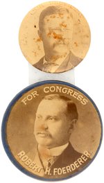 ROOSEVELT 1902 PENNSYLVANIA COATTAIL "FOR CONGRESS ROBERT H. FOERDERER".