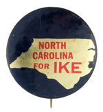 "NORTH CAROLINA FOR IKE."