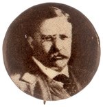 THEODORE ROOSEVELT 1912 PORTAIT BUTTON UNLISTED IN HAKE.