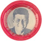 "KENNEDY FOR PRESIDENT"  BLUE TONE PLASTIC ENCASED FLASHER BY CINE-VUE.