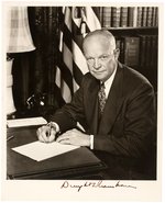 "DWIGHT D. EISENHOWER" PRESIDENTIAL SIGNED PHOTO.