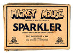 "MICKEY MOUSE SPARKLER" BOXED TOY.