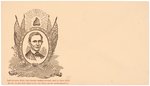 LINCOLN "THE PEOPLES' CANDIDATE FOR PRESIDENT" 1860 CAMPAIGN ENVELOPE.