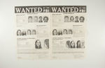 PATTY HEARST "WANTED BY THE FBI" PAIR OF 1974-1975 ORIGINAL MAILED "WANTED" FLIER #475A AND #475AA