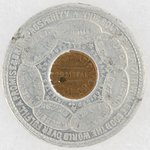 GRANT IN A BI-METAL MEDAL KNOWN AS A BICKFORD DOLLAR FROM APR. 27, 1897