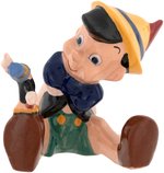 PINOCCHIO WITH JIMINY CRICKET RARE BRAYTON LAGUNA FIGURINE.