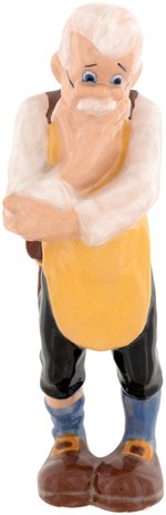 PINOCCHIO - GEPPETTO CERAMIC FIGURINE BY BRAYTON LAGUNA (SIZE VARIETY).