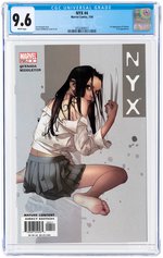 NYX #4 JULY 2004 CGC 9.6 NM+.