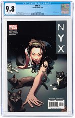 NYX #5 SEPTEMBER 2004 CGC 9.8 NM/MINT.