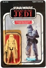 "STAR WARS: RETURN OF THE JEDI" IMPERIAL STORMTROOPER (HOTH BATTLE GEAR) 65 BACK-B CARD.