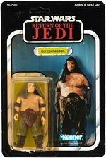 "STAR WARS: RETURN OF THE JEDI" RANCOR KEEPER 77 BACK-A CARD.