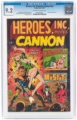 HEROES, INC. PRESENTS CANNON #NN 1969 CGC 9.2 NM-.