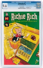 RICHIE RICH #70 JUNE 1968 CGC 9.6 NM+.