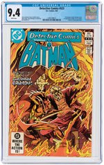 DETECTIVE COMICS #523 FEBRUARY 1983 CGC 9.4 NM (FIRST KILLER CROC IN CAMEO).