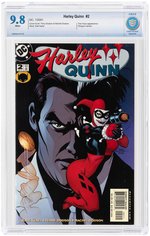 HARLEY QUINN #2 JANUARY 2001 CBCS 9.8 NM/MINT.