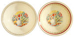 NYWF 1939 TEAPOT/1939-1940 SOUVENIR BOWL PAIR.