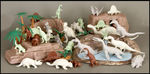 "MARX TOYS PREHISTORIC TIMES PLAYSET.”