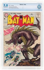 BATMAN #104 DECEMBER 1956 CBCS 5.0 VG/FINE.